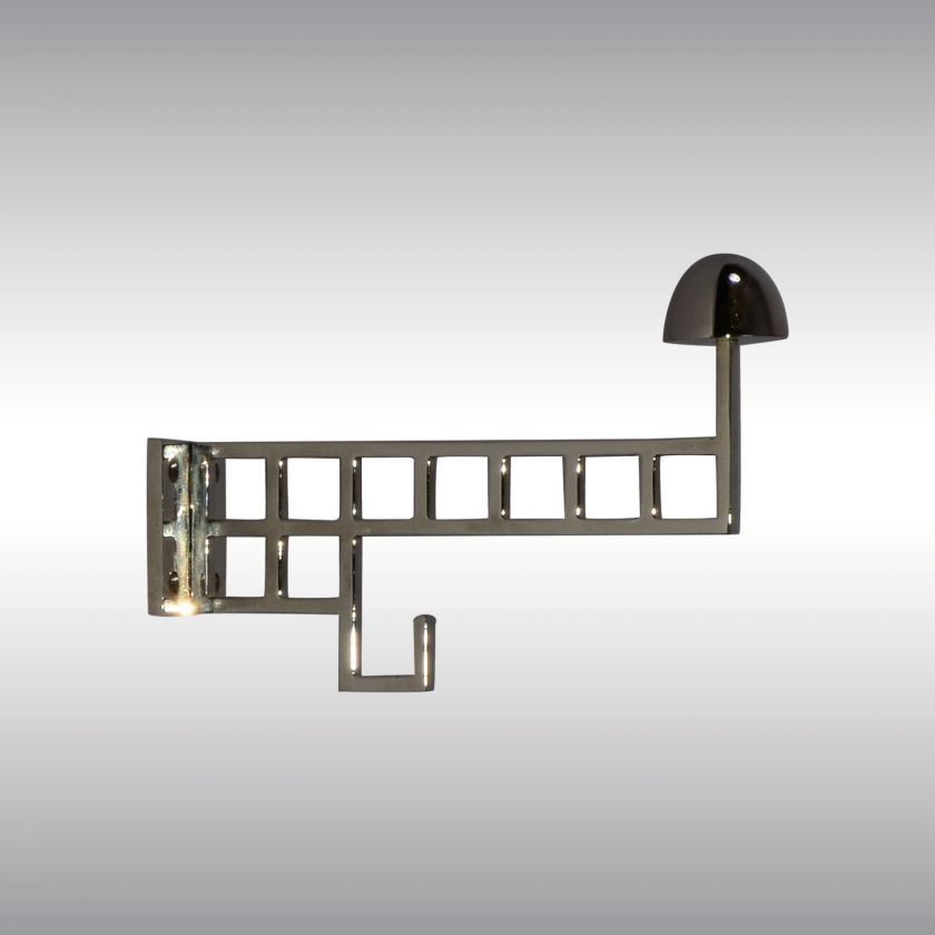 YRUIIA Portaspazzolino Doppio In Ottone Con 2 Bicchieri In Vetro - Set Accessori Bagno Moderno, Nero Opaco, Facile Installazione - 2