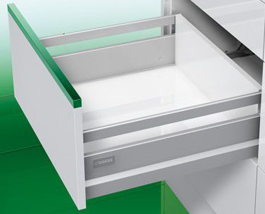 Emuca Cassetto Esterno Vertex 40 Kg Altezza 178 Mm, 178, Grigio - Foto 9