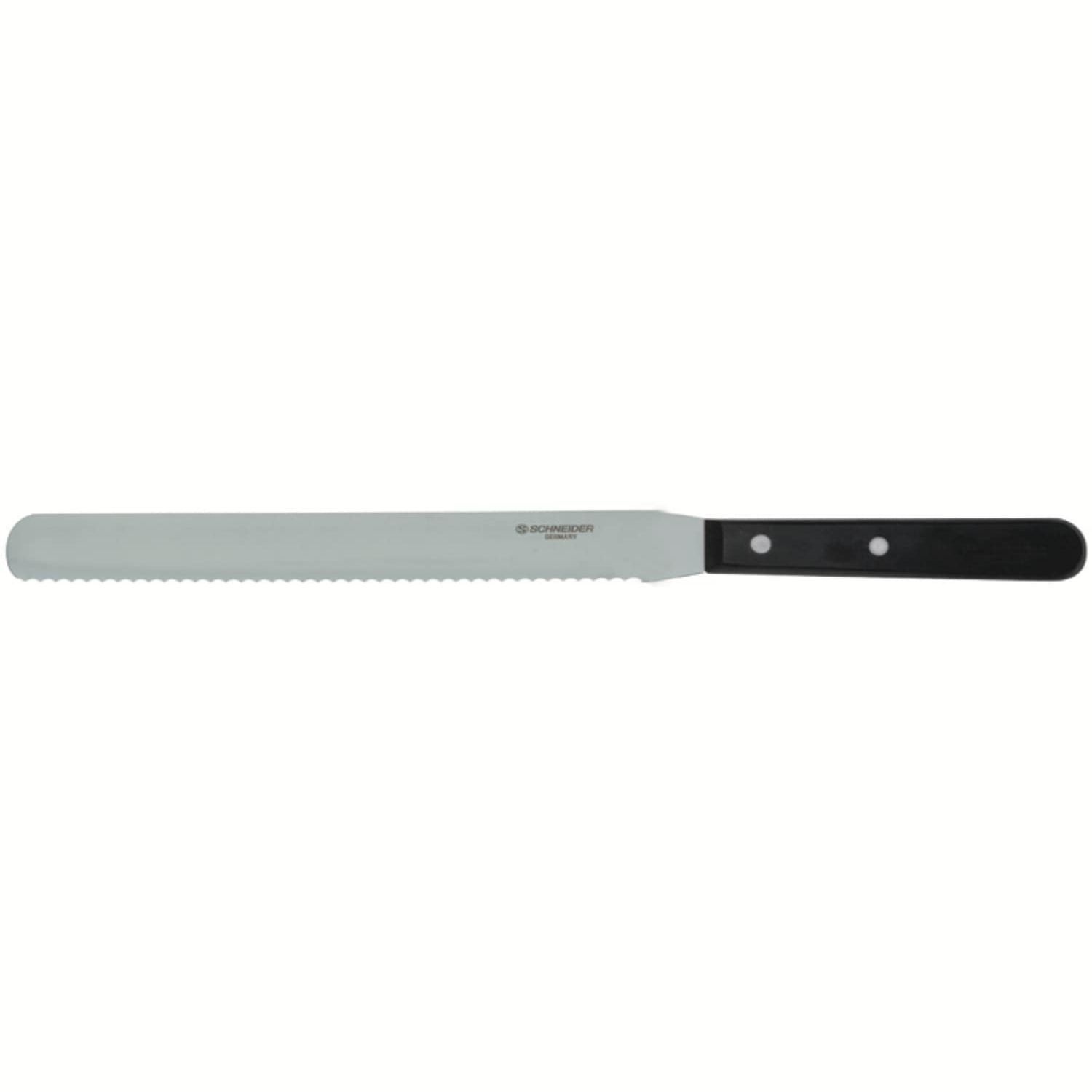Coltello Pasta Bufalo Professionale 24 cm Manico Nero Plastica