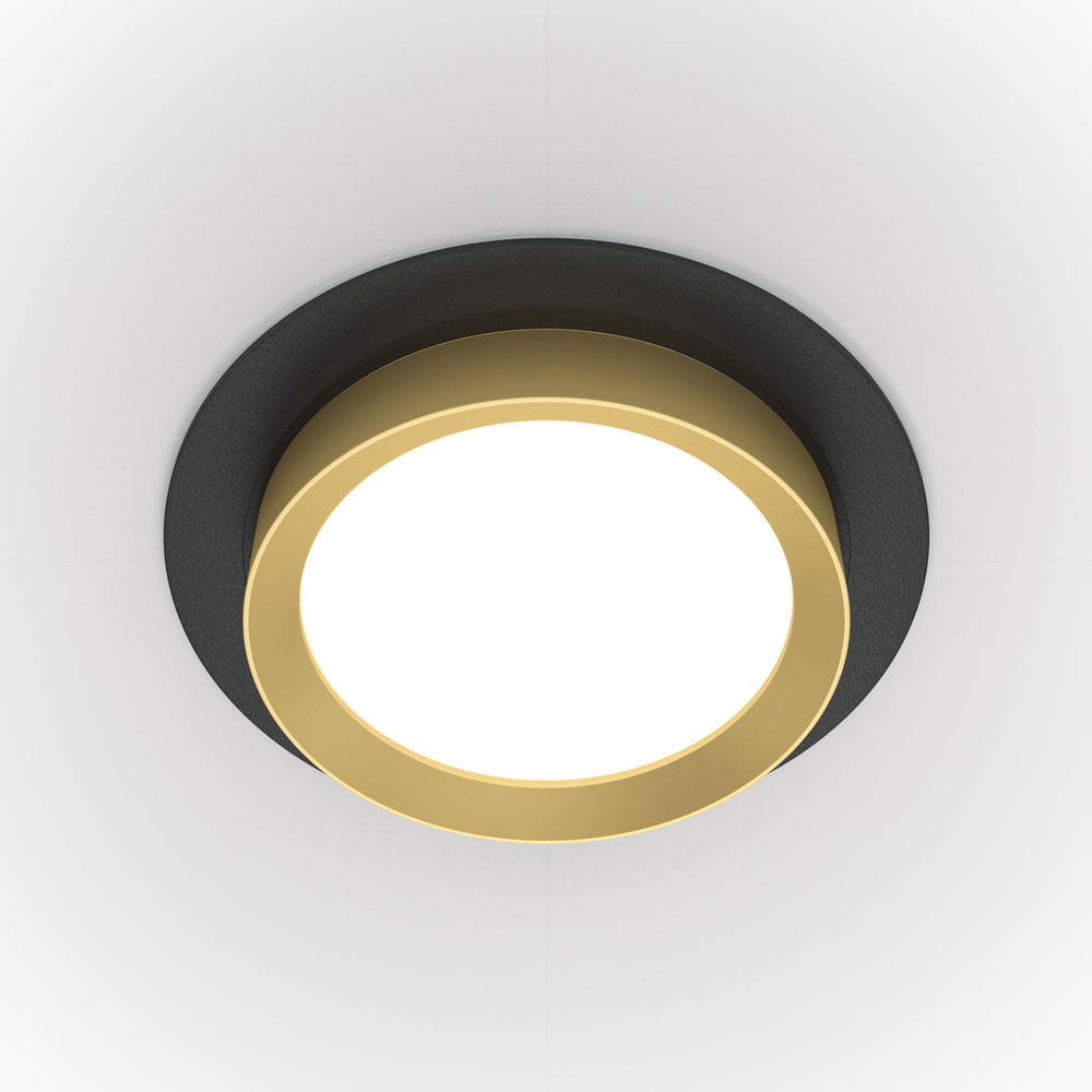 LIGKIN Plafoniera LED moderna 12W Lampada da soffitto Rotonda 20cm Plafoniera Legno Luce Calda 3000K Lampadario soffitto Interni per Cucina, Corridoio, Sala da pranzo