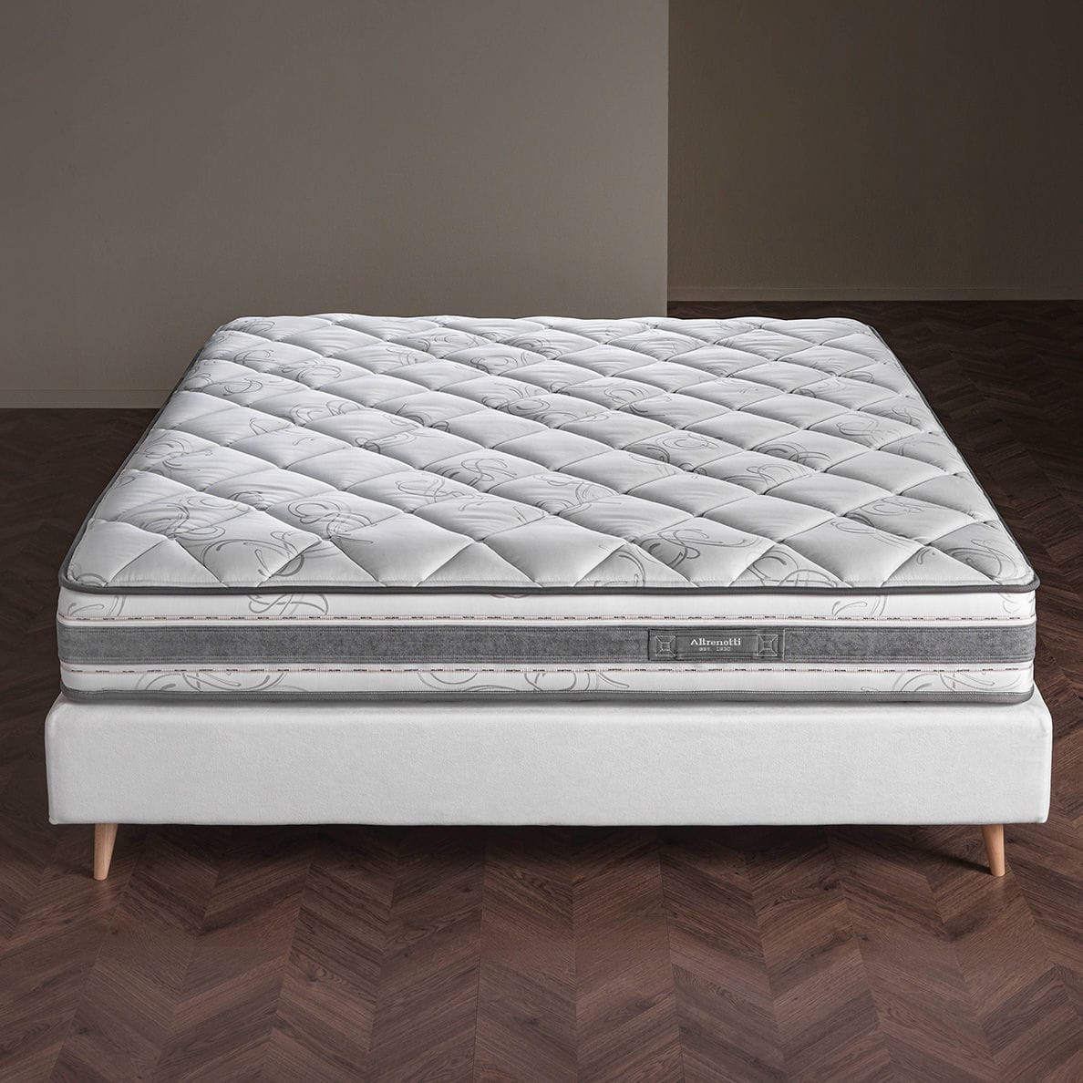 SomosBeds Berwyn Firm Twin Mattress - Hybrid Mattress for a Twin Bed - Mattress in a Box with Firm Support for Pressure Relief