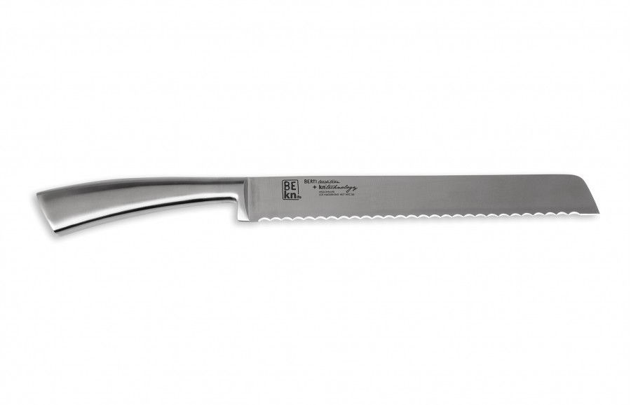 Coltello Da Pane In Acciaio Inox - Lama Seghettata 18,5 Cm Per Taglio Perfetto