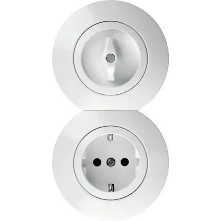 Interruttore Doppio Nichel/nero - Osculati: 14.486.08 - Foto 8