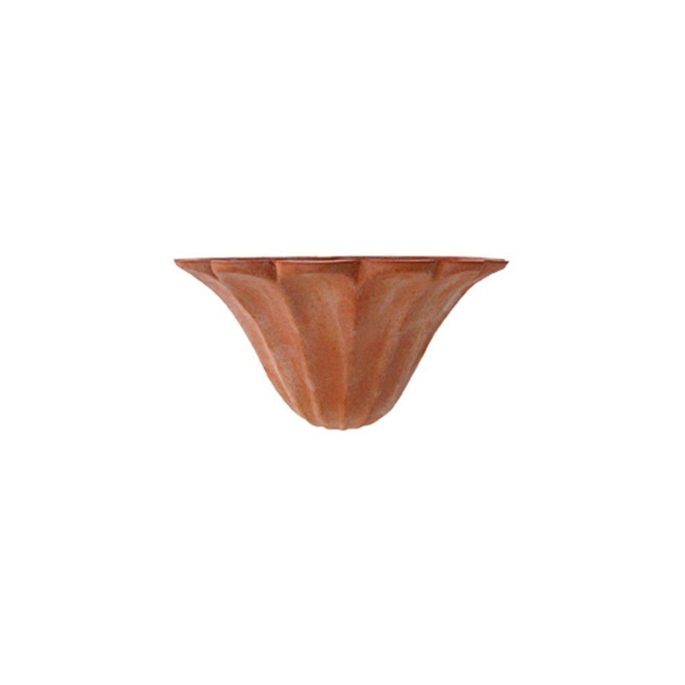 Tinozza Ovale con Anelli Terracotta Impruneta