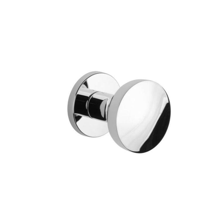 Pomello Per Porta Senza Chiave In Acciaio Inox – Blocco A Pulsante Per Camera Da Letto E Bagno, Installazione Facile, Finitura Lucida