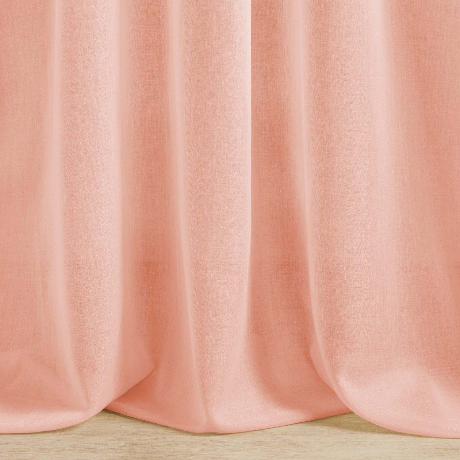 Tenda A Pacchetto Joyswahl Alexia In Voile Trasparente Con Passanti, 100% Poliestere, Rosa, 100x140 Cm