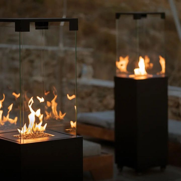 2 Pannelli Di Vetro Per Riscaldatore Da Giardino Planika Faro - Ricambi Originali - Foto 8