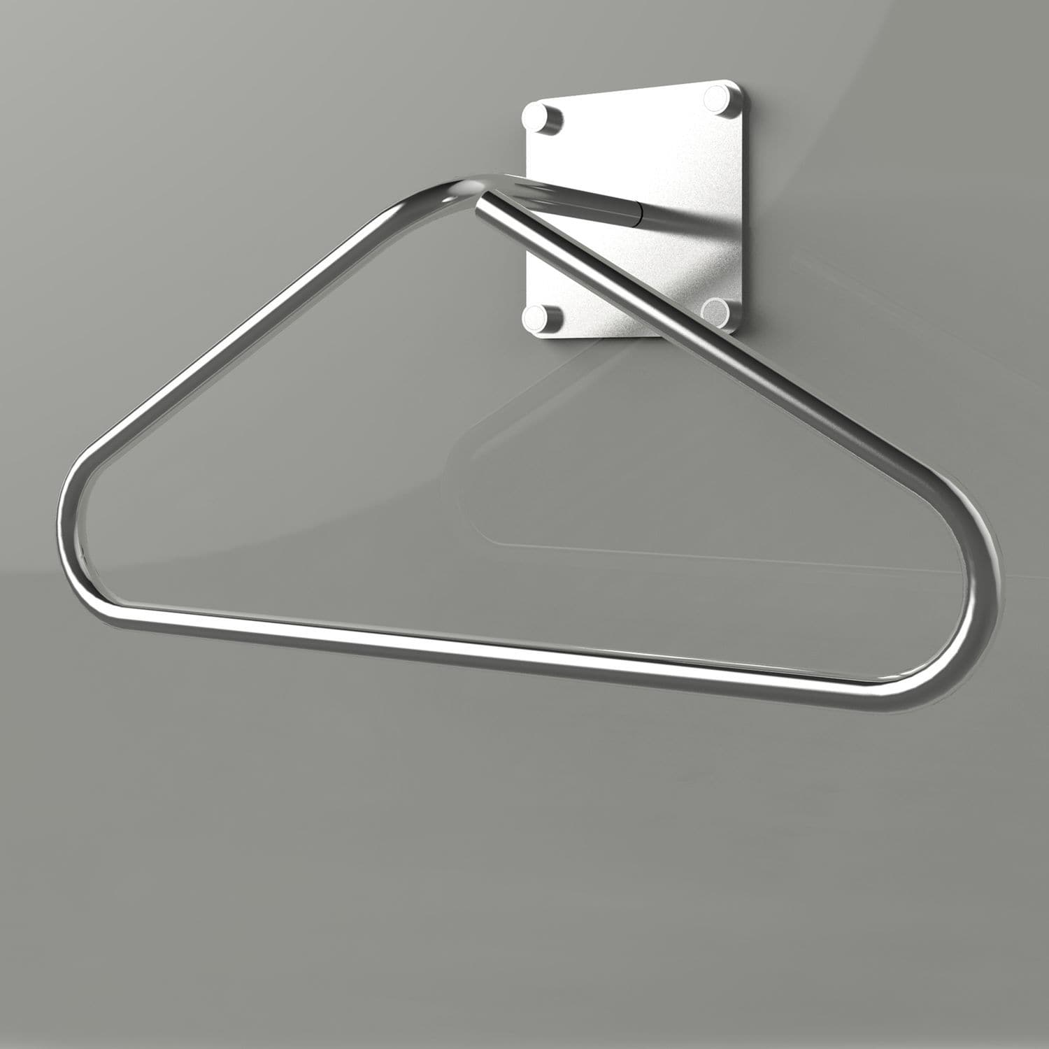 Servo muto da parete YIN INSILVIS moderno / in acciaio inossidabile