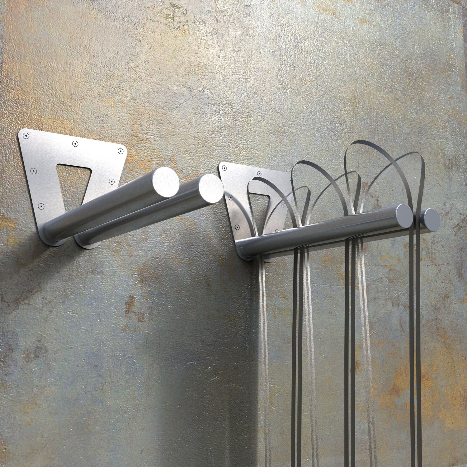 Portasci Preassemblato PRISMATIC RAILING In Profilato D'acciaio - La Prealpina S - Foto 9