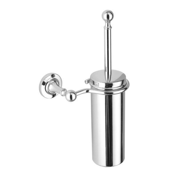 Sblocco WC In Metallo Tendance Con Ventosa, Colore Cromo, Dimensioni 12x3 Cm, Per Rotoli Di Carta Igienica, Fissaggio Senza Viti