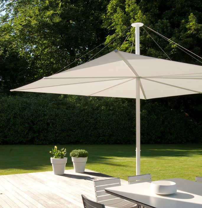 Mendler - Ombrellone Parasole Hwc-a37 3x3m Alluminio Antracite - ePRICE