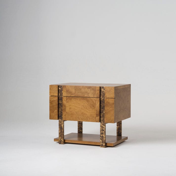 Cassapanca In Legno Shabby Chic - Modello Cipolla Bianco Decorato Con Filo Giallo (120x42x50 Cm)