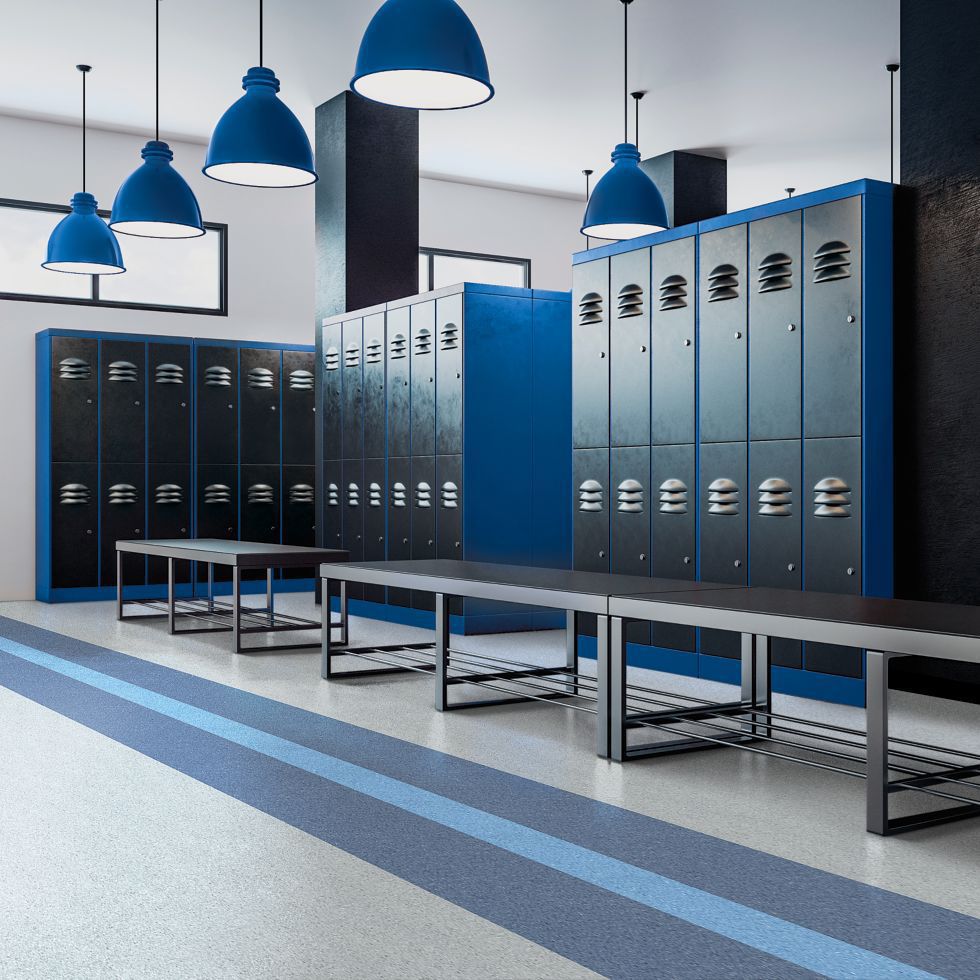 Pavimento in vinile SAFETY ZONE SHEET Armstrong flooring da