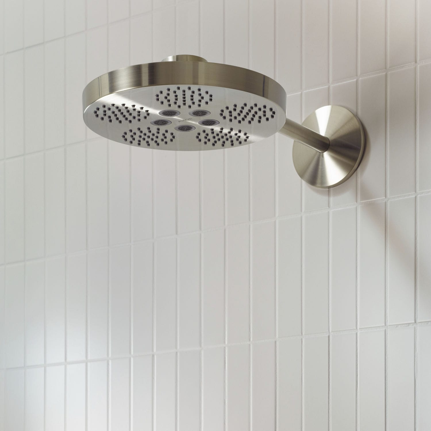 Soffione Doccia Rotondo K32 B30p - Diametro 200 Mm, Finitura Cromata, Con Palla In Ottone Interno - 5