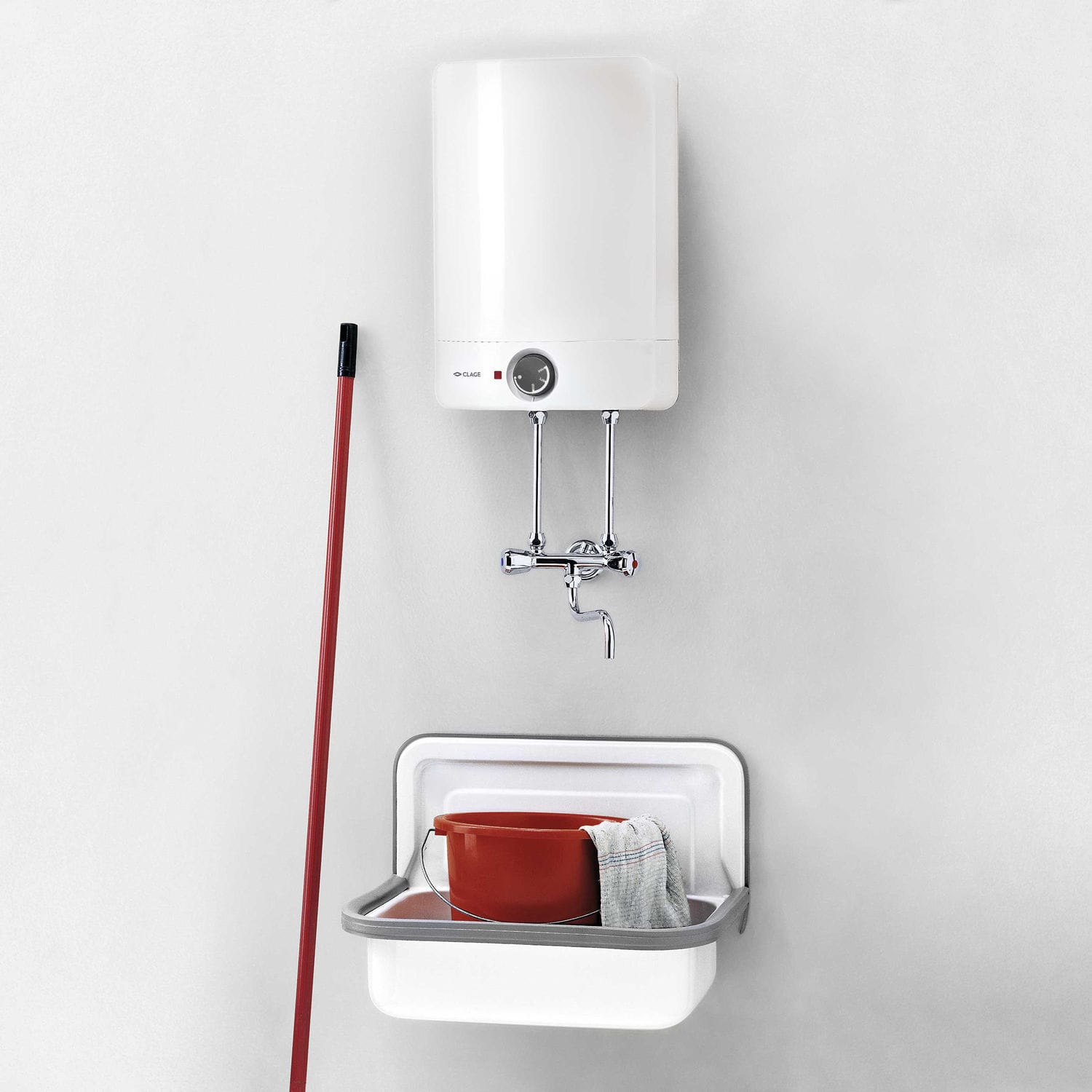 Boiler per acqua calda elettrico S 10O CLAGE GmbH verticale / residenziale