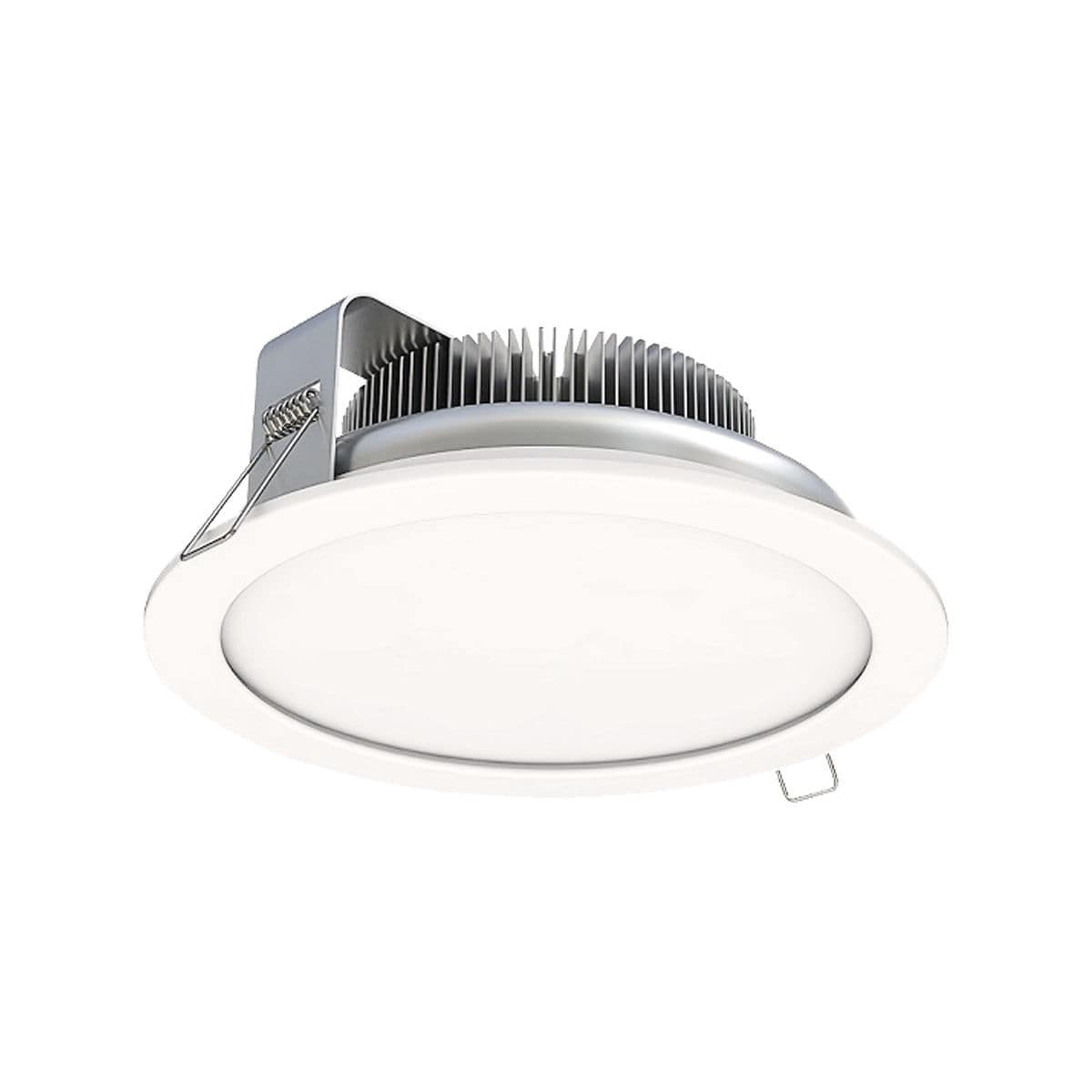 Pannello Led Rotondo Slim 12w Ip20 Incasso Faro Completo Driver Bianco Downlight Naturale 4500k - Foto 4