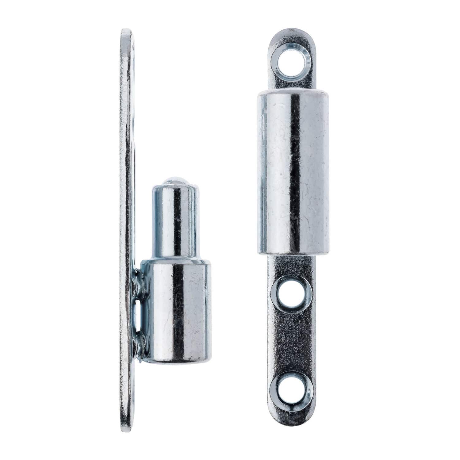 Cerniere Per Porte Cardine Ala Cerniera E Cuscinetto Comunello Per Cancello 96G, Con Piastra A Fissare, Misura Grande, Finitura Zincato Cerniera Cancello - Foto 11