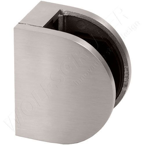 PRIOstahl Supporto In Vetro 4 Pezzi Morsetti In Vetro Con Piastra Di Sicurezza Perno Di