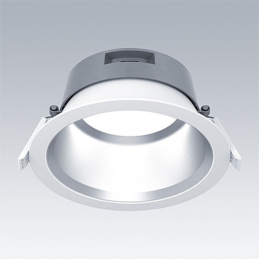 Pack 3 Downlight LED Ultraslim Rotondo 8W 600lm - Incasso A Soffitto, Bianco Neutro 4000K - 10,5cm, Facile Installazione
