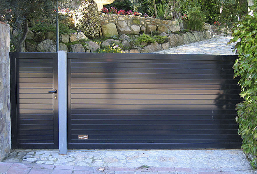 Cancello scorrevole - Angel Mir – Portes Bisbal - in alluminio / a