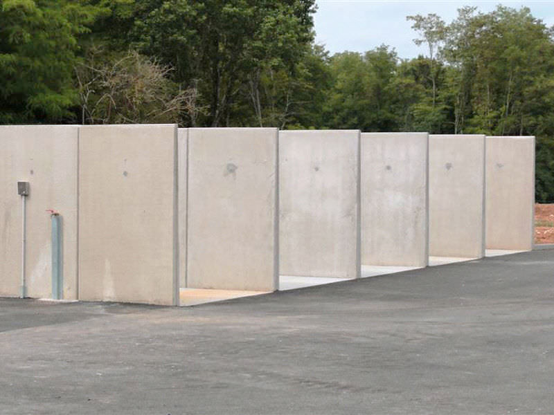 Muro di contenimento in cemento armato - AGRIMUR® - Chapsol - modulare