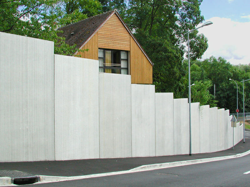 Muro di contenimento in cemento armato - 125/125+ 6m SERIES - Chapsol