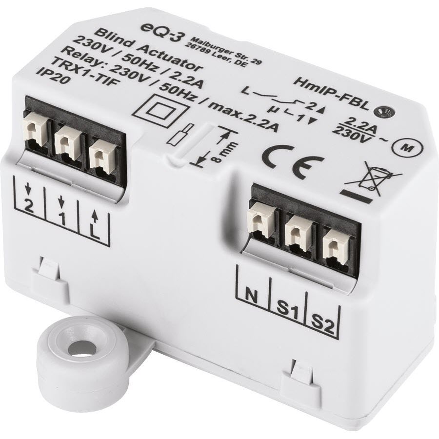 Homematic IP Modulo Di Commutazione HmIP-MOD-HO – Controlla La Porta Del Garage Hörmann Da Smartphone, Compatibile Con Motori SupraMatic, RotaMatic, LineaMatic E ProMatic