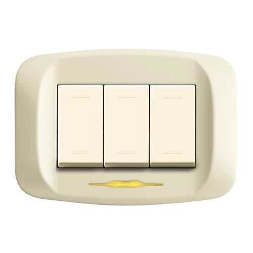 Pulsante Doppio Tasto Saliscendi 1P 1P 16A Bianco Compatibile Con Bticino Matix - Foto 11