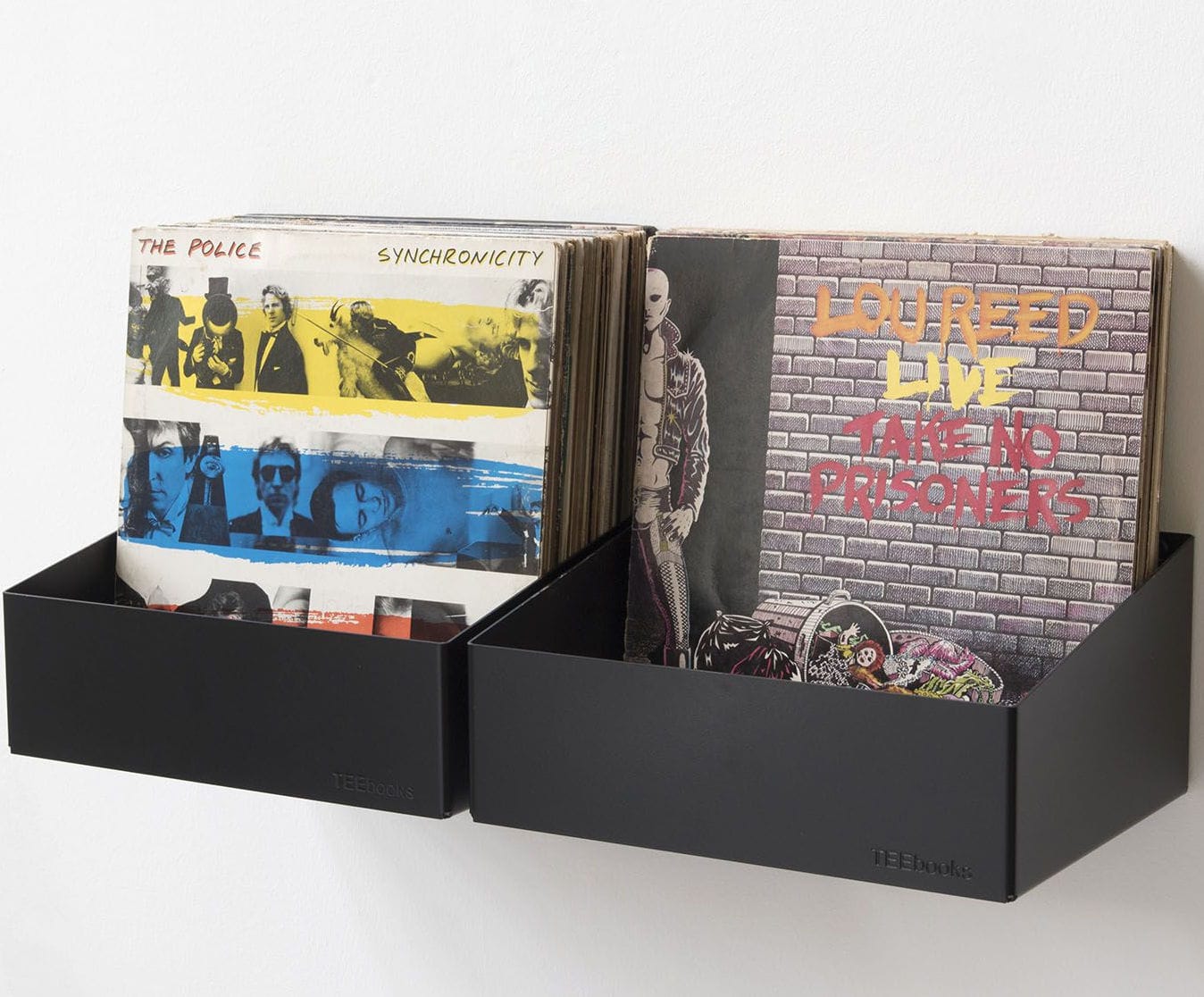 LP VINYLS CUBE OAK - CONTENITORE PER CIRCA 80 DISCHI LP - Linus Records - Foto 8