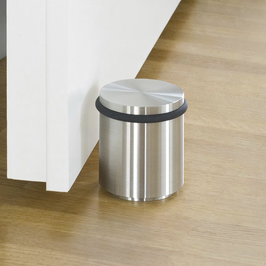 Fermaporta In Acciaio KOTARBAU 97 Mm - Montaggio A Pavimento - Foto 5