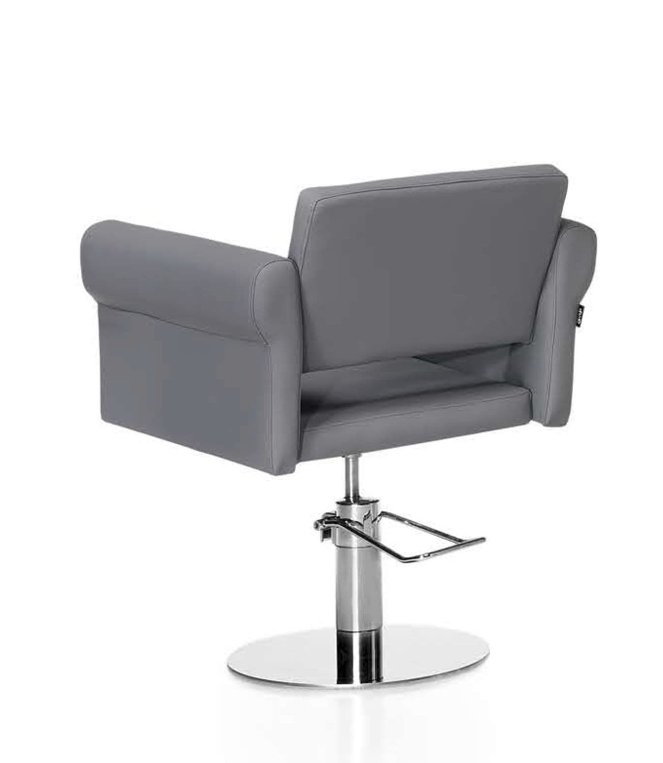 Poltrona da parrucchiere moderna - LEO - SEAP SA - in ecopelle / con