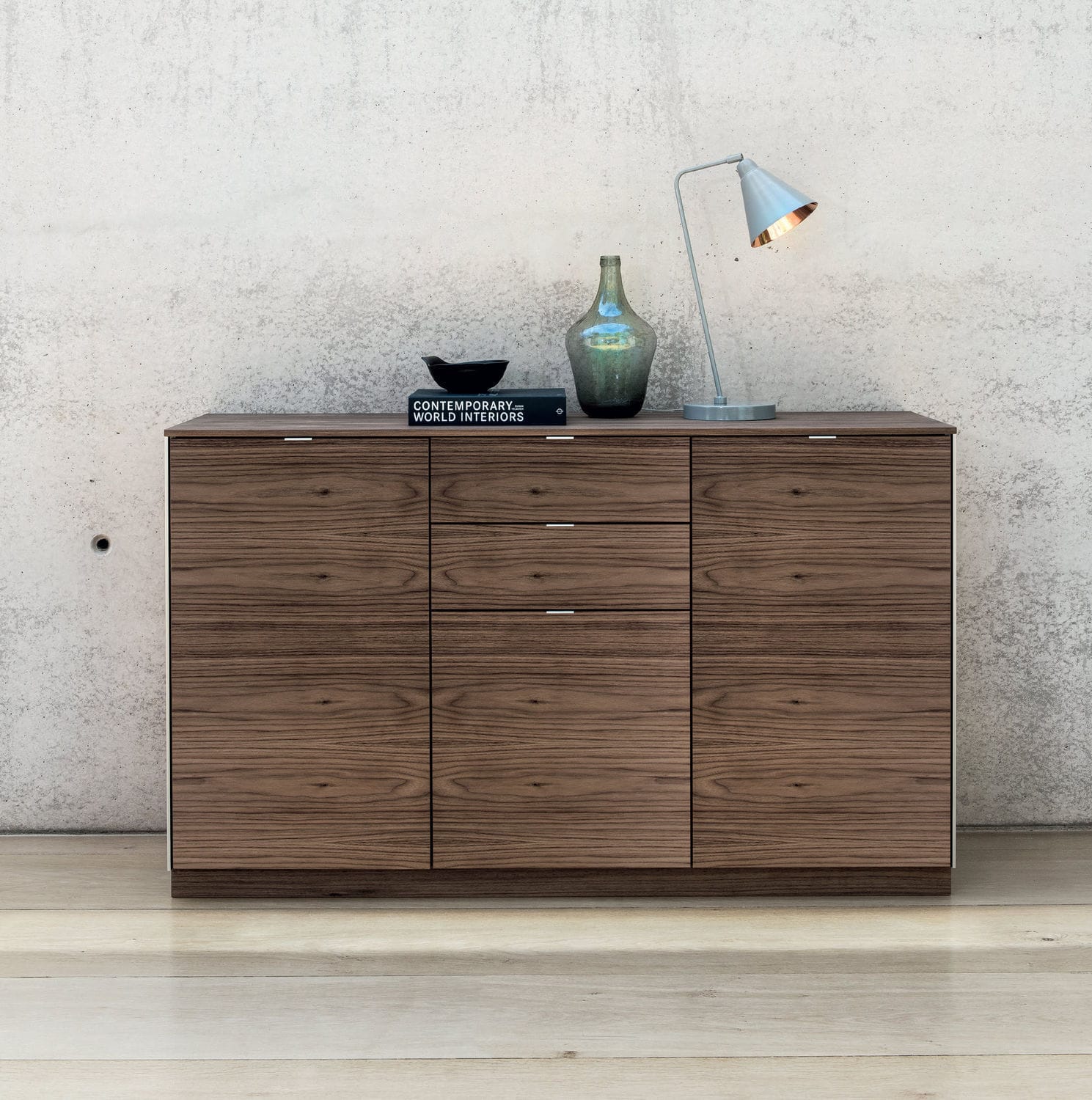 Credenza moderna 932 Skovby in wengé / in noce / in rovere