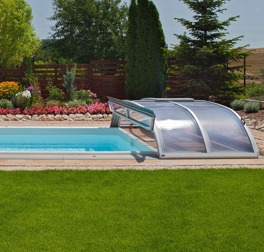 Kanylavy Copertura solare per piscine fuori terra, scalda piscina rotonda da 21 m, copertura per vasca idromassaggio per interni, facile da usare, blu