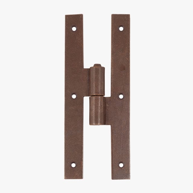Cerniera A T Antichizzata Cerniera Antichizzata A T Con Cardine - 60x180 Mm, Finitura Ruggine, Destra, Made In Italy Cerniera A T Per Porte Legno - 9