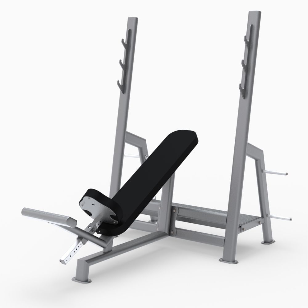KeppiFitness - Panca per pesi regolabile, Bench3000 MAX, resistente, con estensione delle gambe e cuscinetto per preacher, per palestra domestica, fitness, panca inclinata piatta per sedersi
