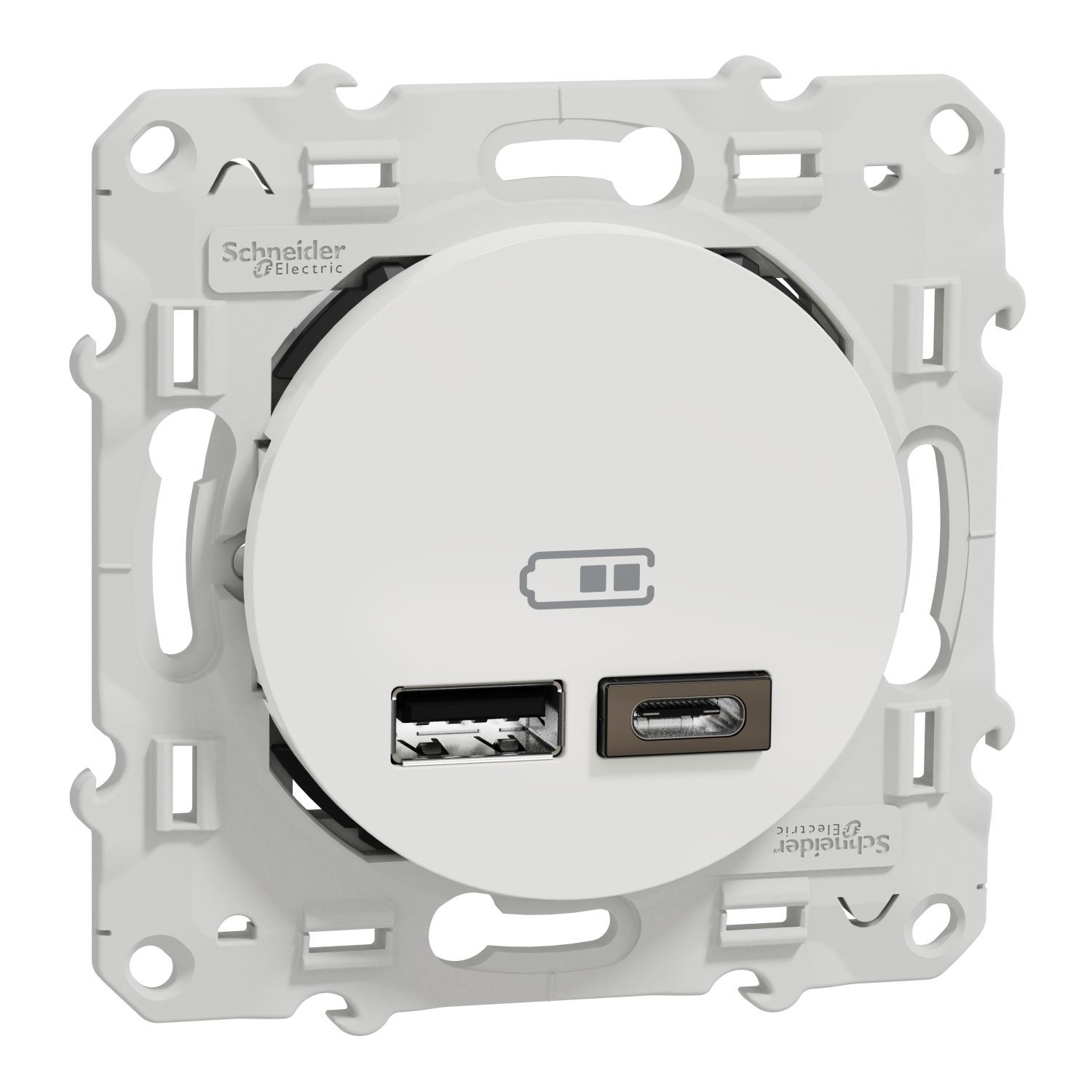 SCHNEIDER ELECTRIC - SDN4800121 Sedna - double data outlet - RJ45