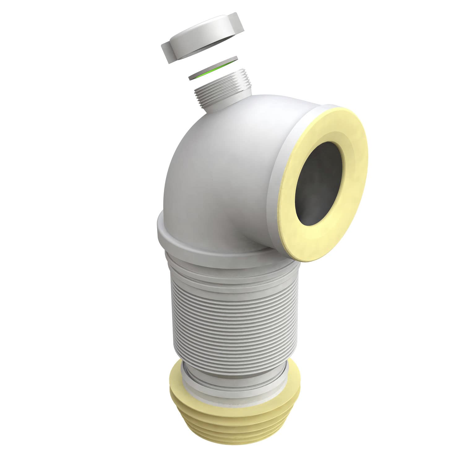 Sifone A S Abs Cromato Bonomini Attacco 1"1/4 - 3