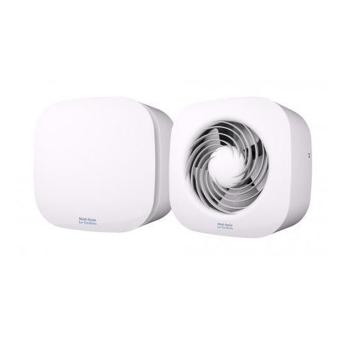 Ventilatore Estrattore A Parete 125mm Con Interruttore A Tirante - Per Cucina E WC - Prostko