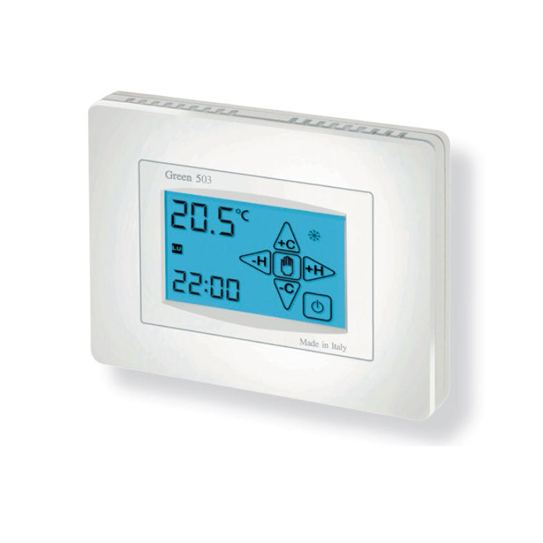 CH123TS Termostato Ambiente Da Incasso, Touchscreen, 3 Temperature, A 230V-50Hz - Fantini Cosmi - Foto 3