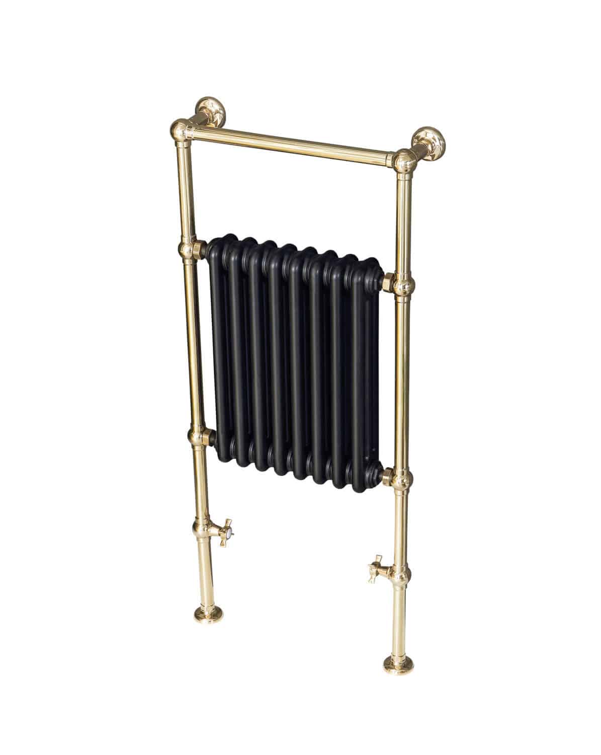 Scaldasalviette Elettrico A 7 Barre Dorato Con Ripiano - Risparmio Energetico E Design Moderno Per Bagno - Foto 14