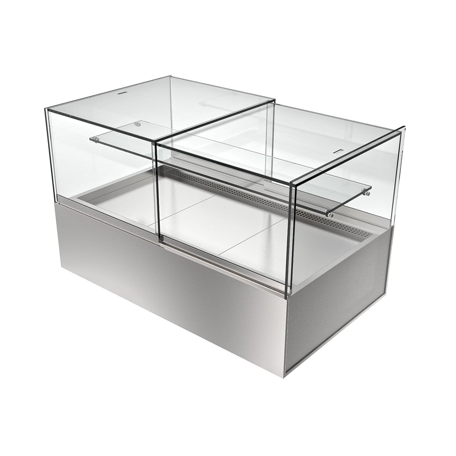 Vetrina Refrigerata Per Buffet HENDI - Display Freddo Con Coperchio - 6