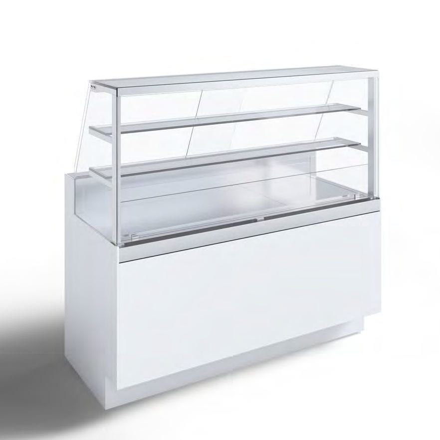 Vetrina Refrigerata Per Buffet HENDI - Display Freddo Con Coperchio - 9