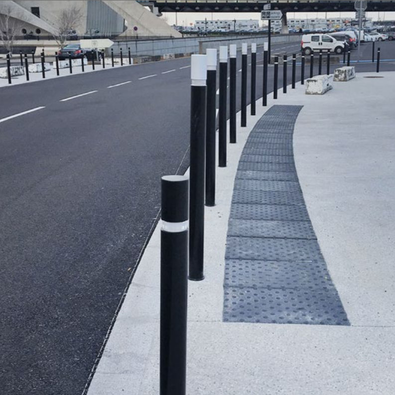 Blocco Parcheggio Pieghevole Eulenke - 2 Pezzi Con 6 Chiavi E Viti, Giallo, Per Cortili E Parcheggi - Foto 11