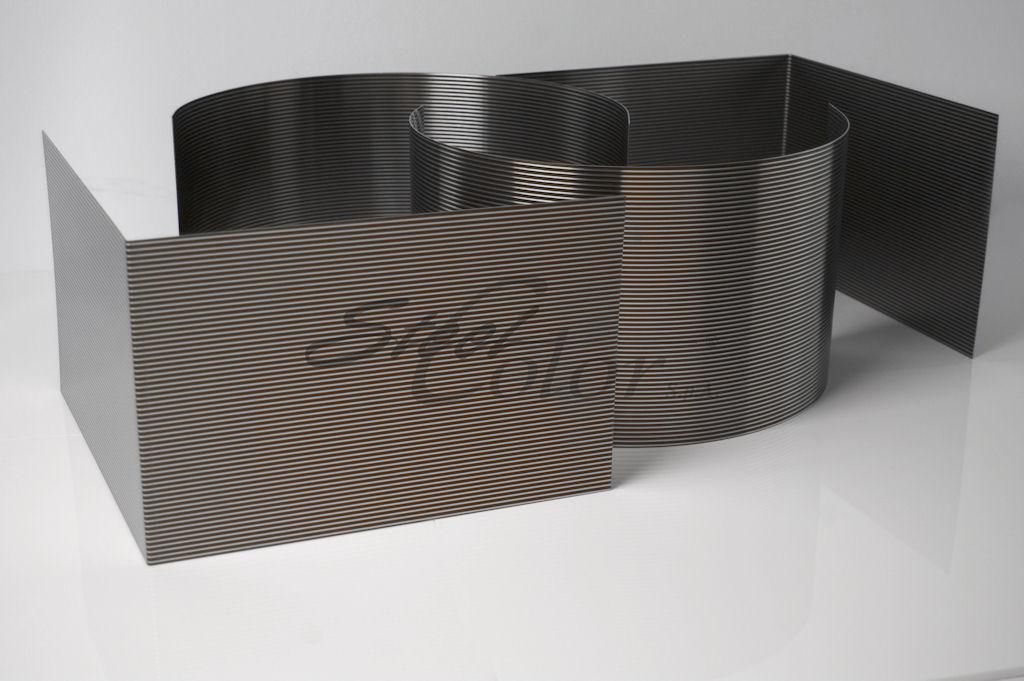 Lamiera Acciaio Inossidabile 1.4301 Spazzolato - Spessore 1 Mm, Lunghezza 500 Mm, Larghezza Personalizzabile