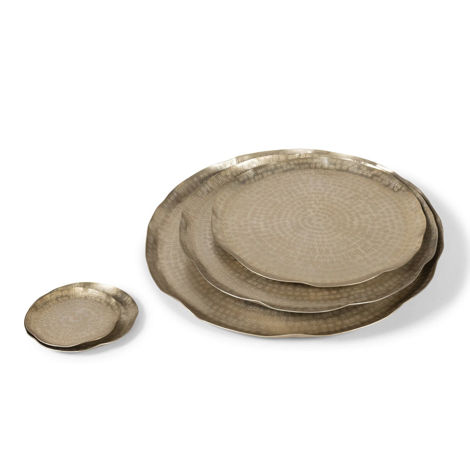 Specchio Rotondo Decorativo - Metallo Ruggine - 100 Cm