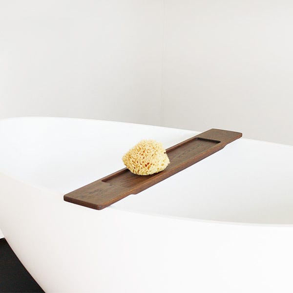 Mensola Per Vasca Da Bagno In Bambù - 64x15cm, Ponte Per Sapone, Libro, Bicchiere - Foto 7