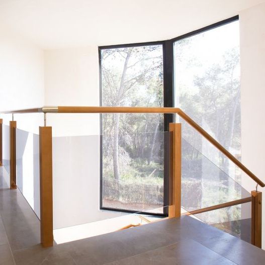 Paletto Per Ringhiera In Vetro | Acciaio Inossidabile | Per Scale E Balconi | Slot Per Vetro 10/12 Mm | Argento - Foto 6