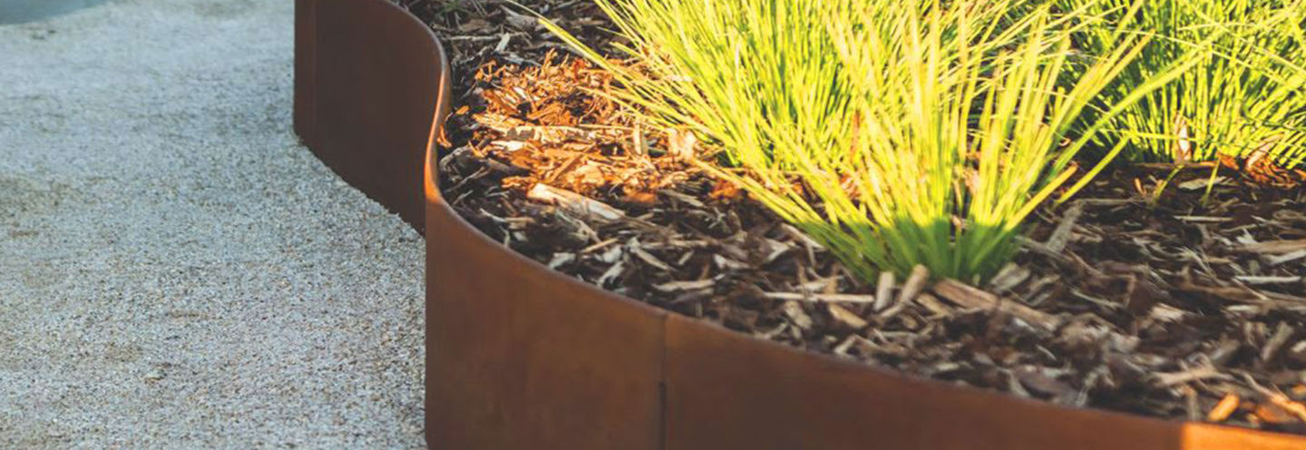 Bordura Per Giardino In Metallo Zincato 12 M - Facile Da Installare, Resistente E Senza Manutenzione