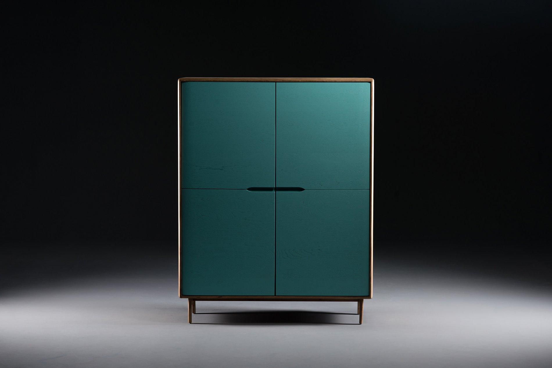 Credenza alta INVITO Artisan Solid Wood Furniture moderna / in