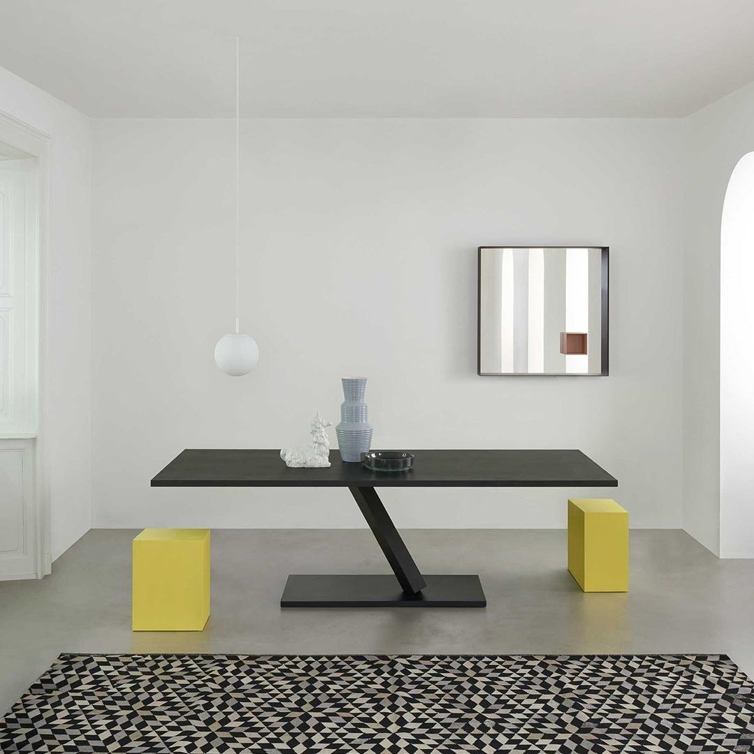 Tavolo moderno ELEMENT DESALTO spa in MDF / in metallo / con